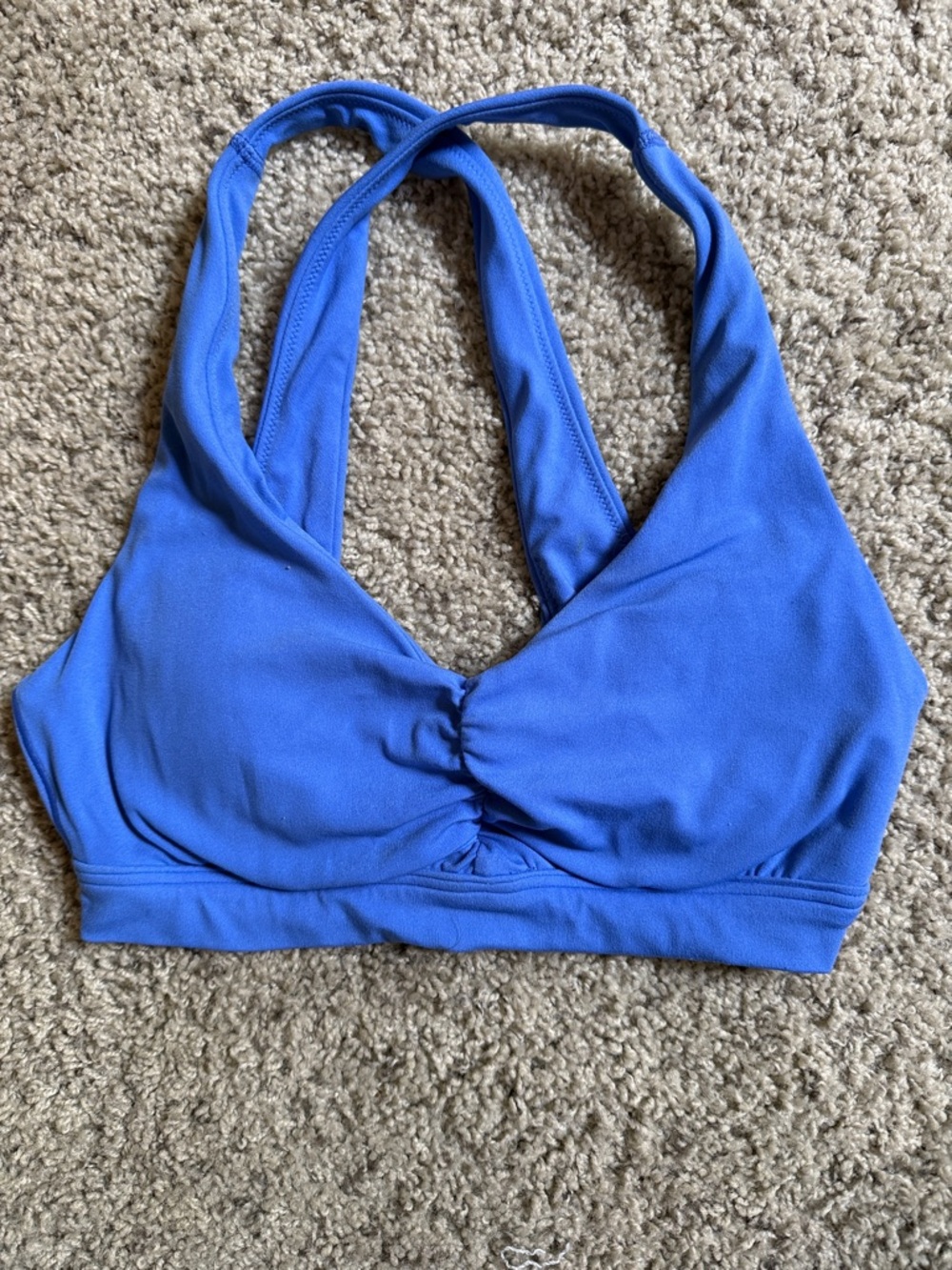 aerie Blue Padded Sports Bra